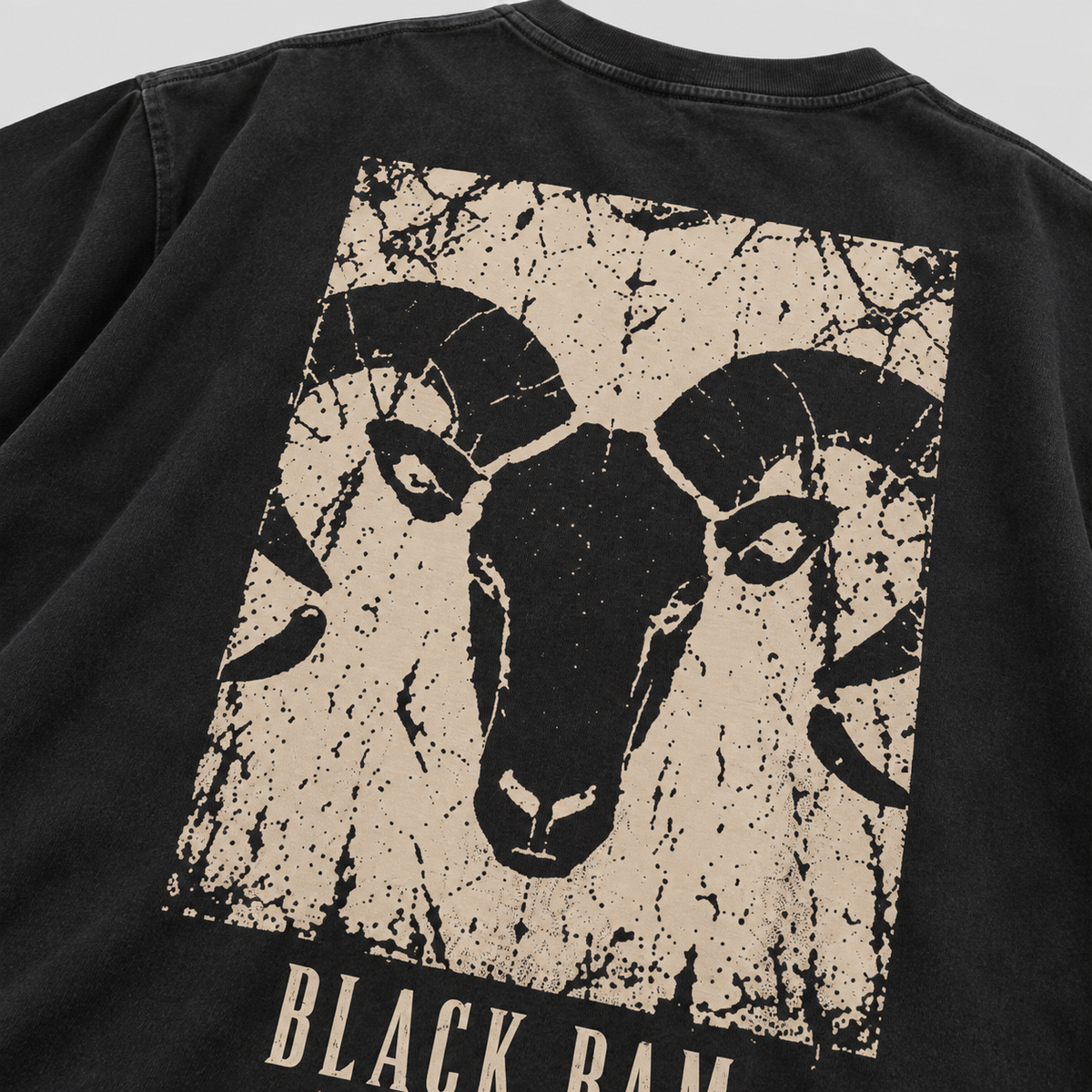 BLACK RAM — Fracture Oversized Tee