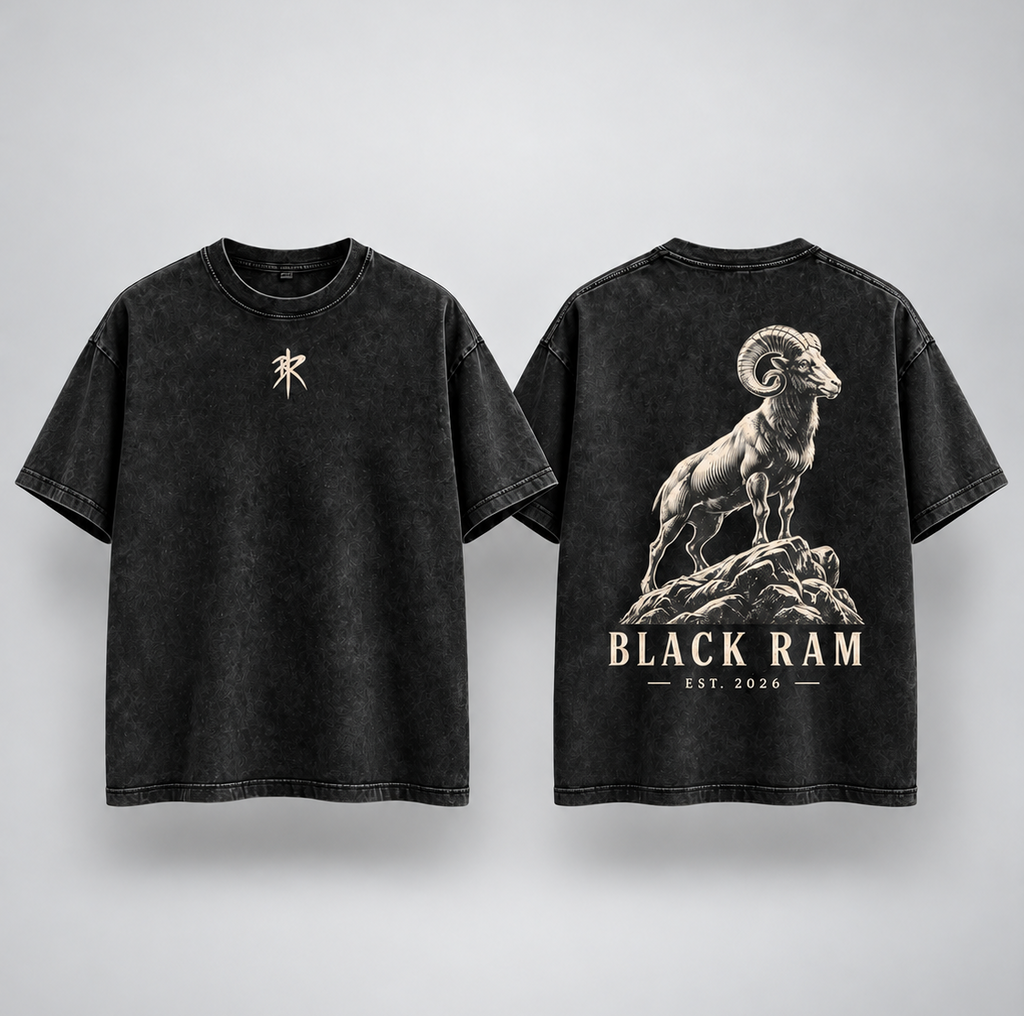 BLACK RAM — The Summit Oversized Tee