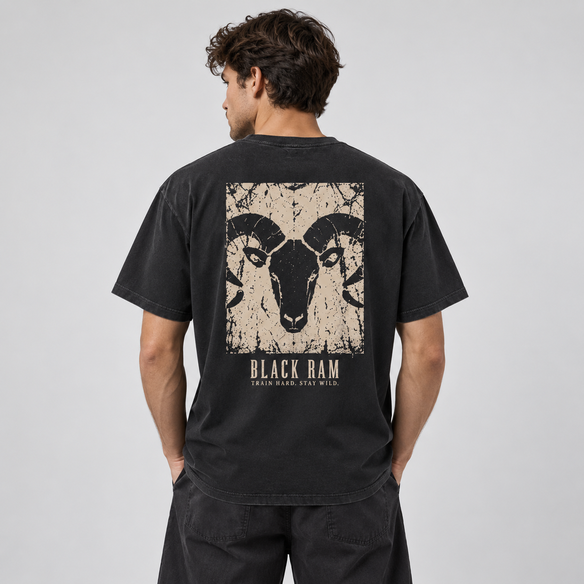BLACK RAM — Fracture Oversized Tee