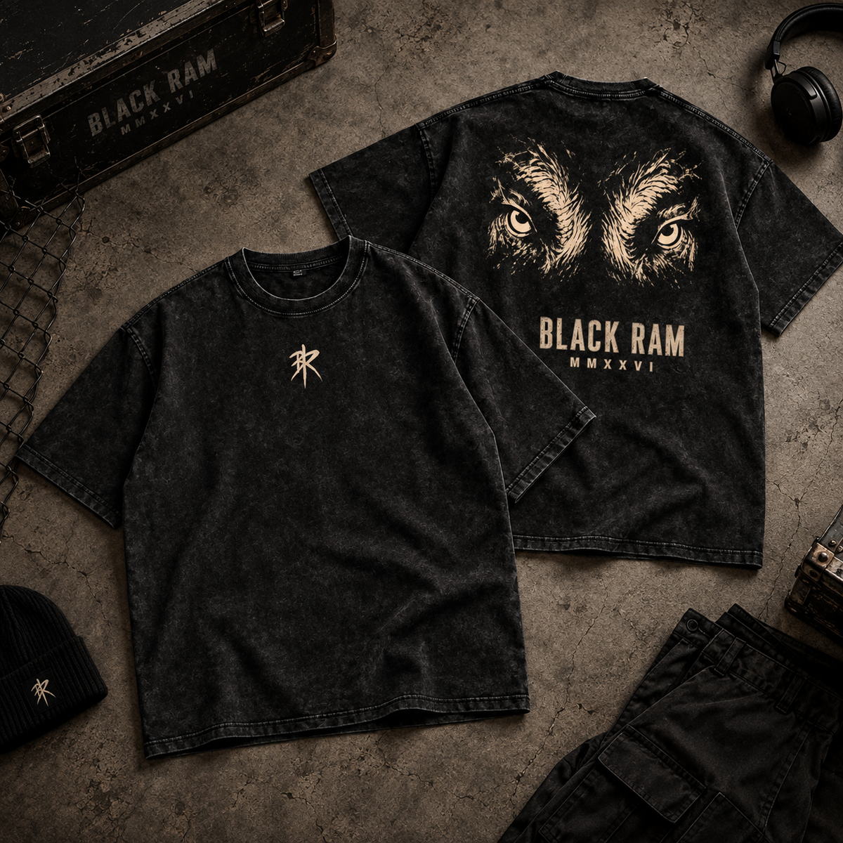 BLACK RAM — Vigil Oversized Tee