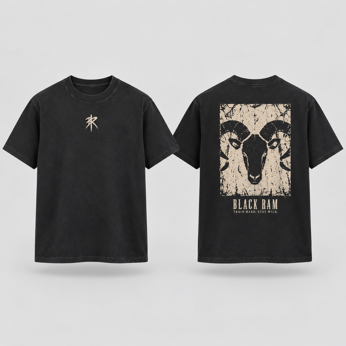 BLACK RAM — Fracture Oversized Tee