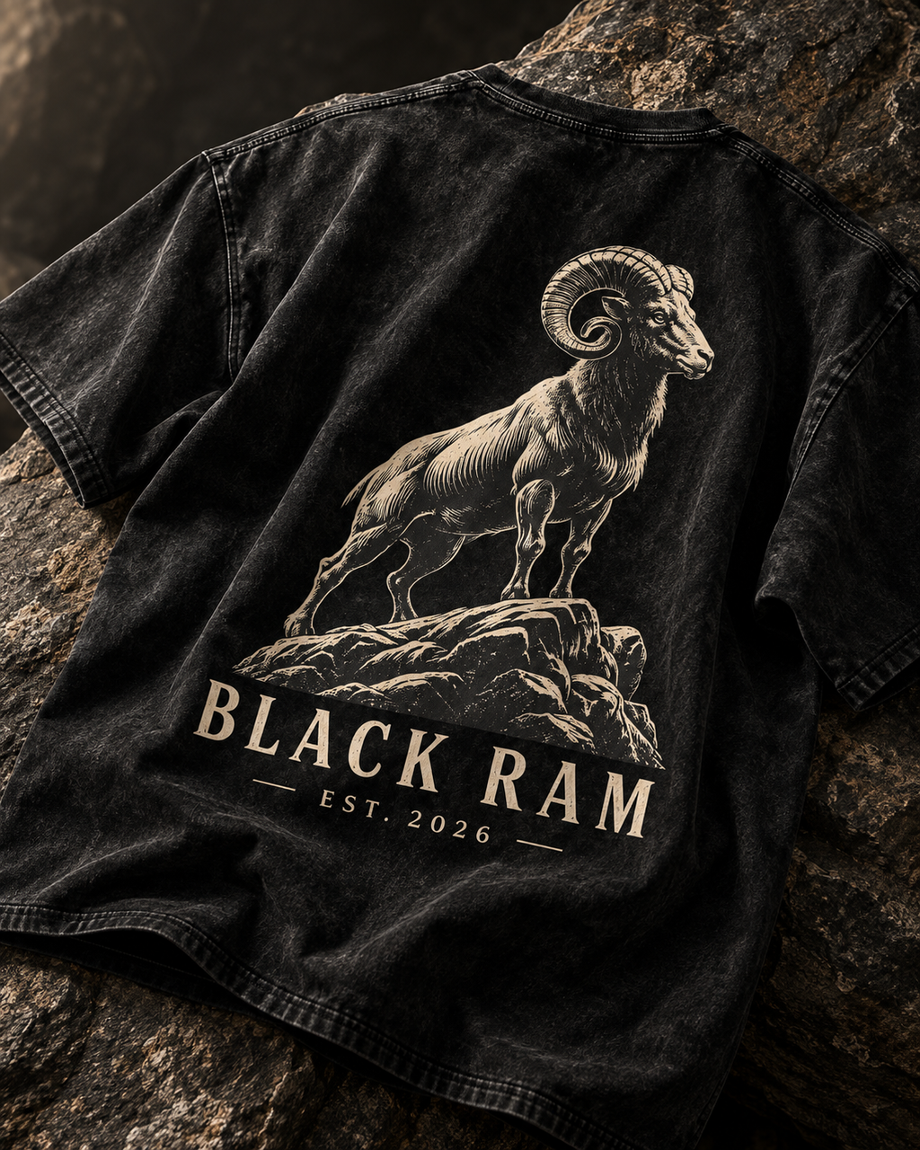 BLACK RAM — The Summit Oversized Tee